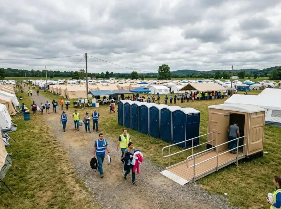 disaster-relief-camp-restrooms-010 — frequently asked questions, Dumpster & Portable Bathrooms Rental in Swartz Creek, MI